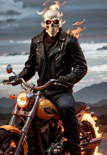 <lora:Ghost_Rider:0.8>, Ghost_Rider