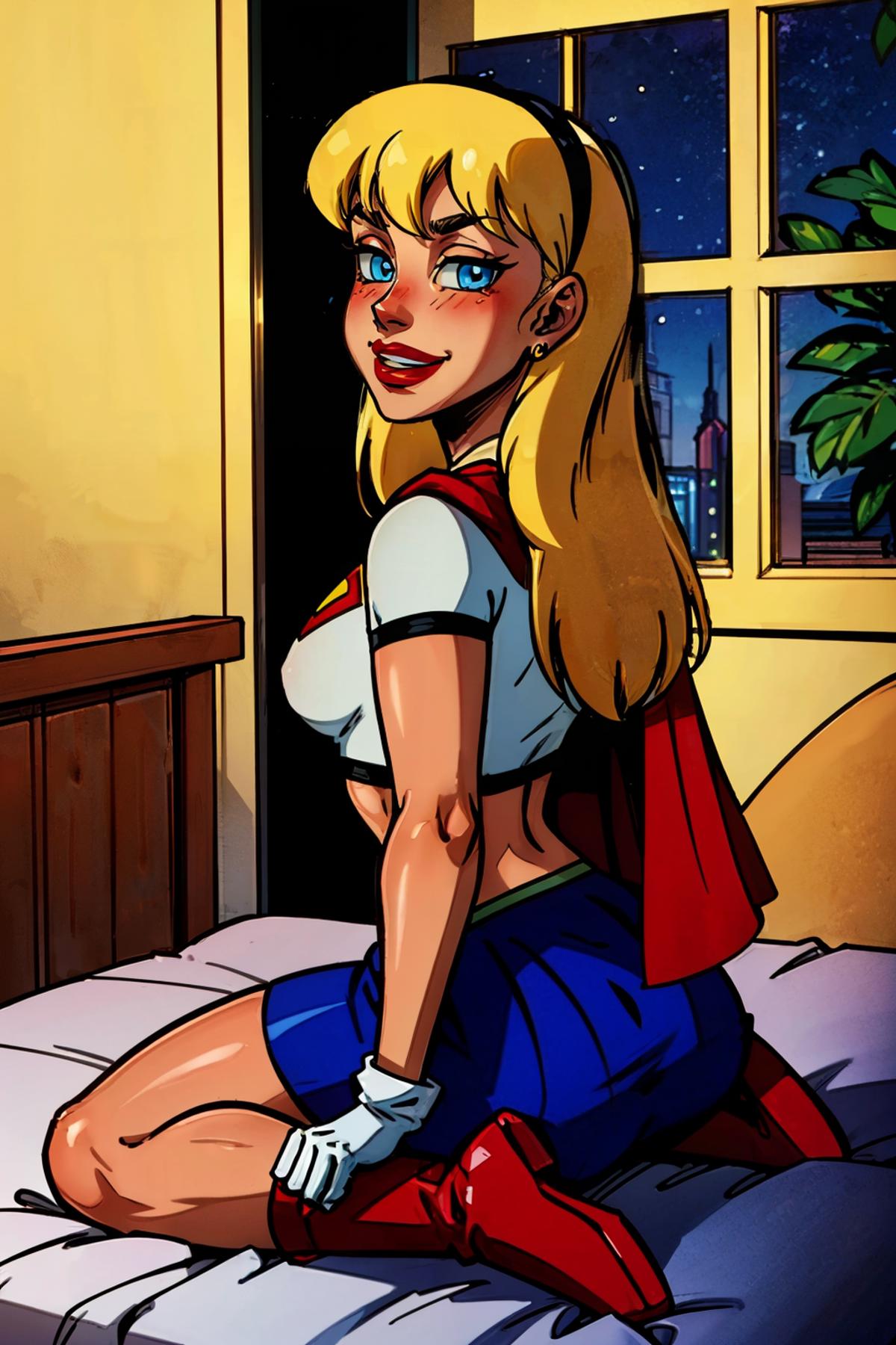 Supergirl/Galatea (DC Animated Universe) LoRA image by wikkitikki