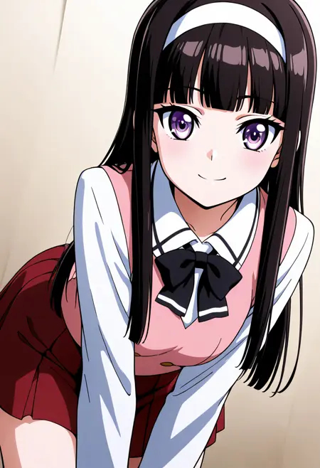 Suzuran x Midori | 姫野原鈴蘭 x 白檀翠 (Kanojo x Kanojo x Kanojo) [Illustrious]