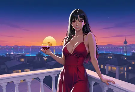 GTA6 Loading Screen Style LoRA | Illustrious