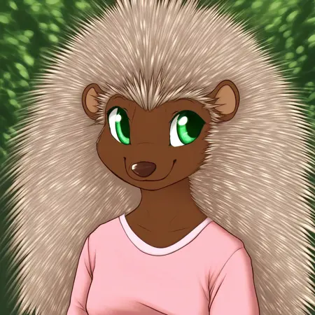 Anthro Hedgehog/porcupine [for pony]