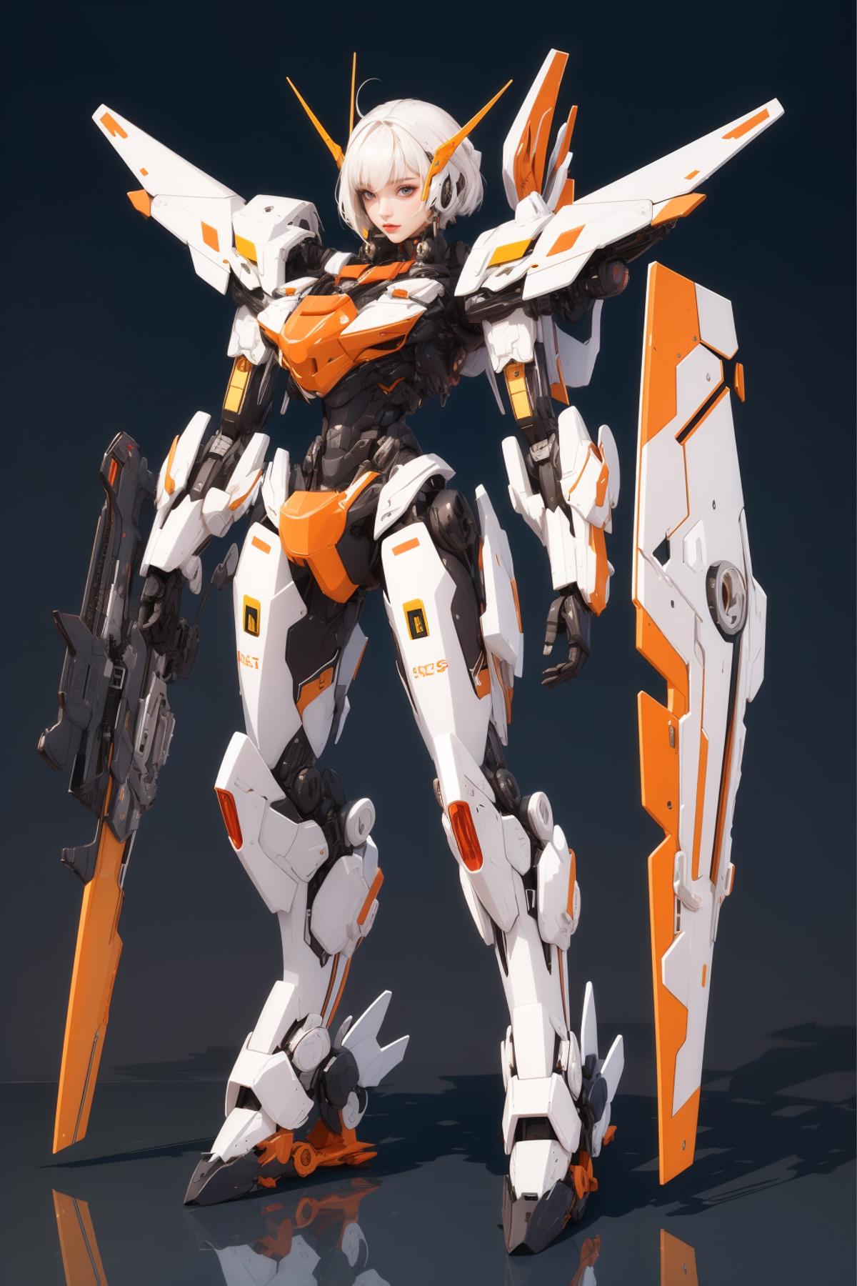 机甲战士mecha image by woshimadai