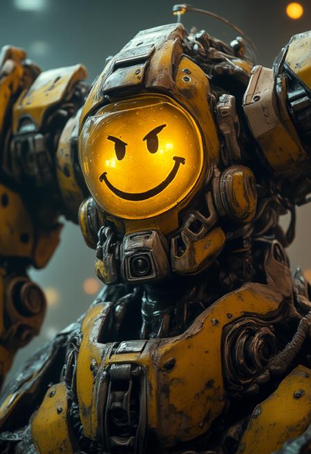 Mechanical style fighter suit robot v1.0