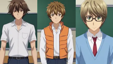 Nobuaki Kanazawa, Naoya Hashimoto and Daisuke Tasaki from King's Game