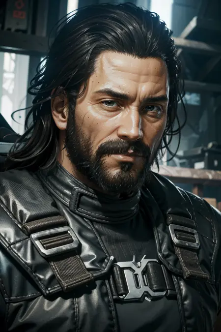 Saul from Cyberpunk 2077