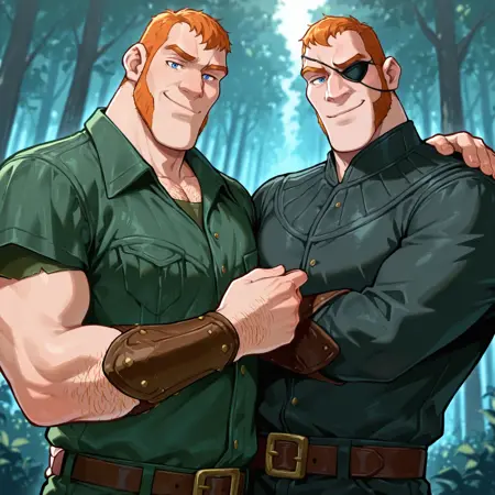 Brutus y Bernard Stabbington (Tangled)