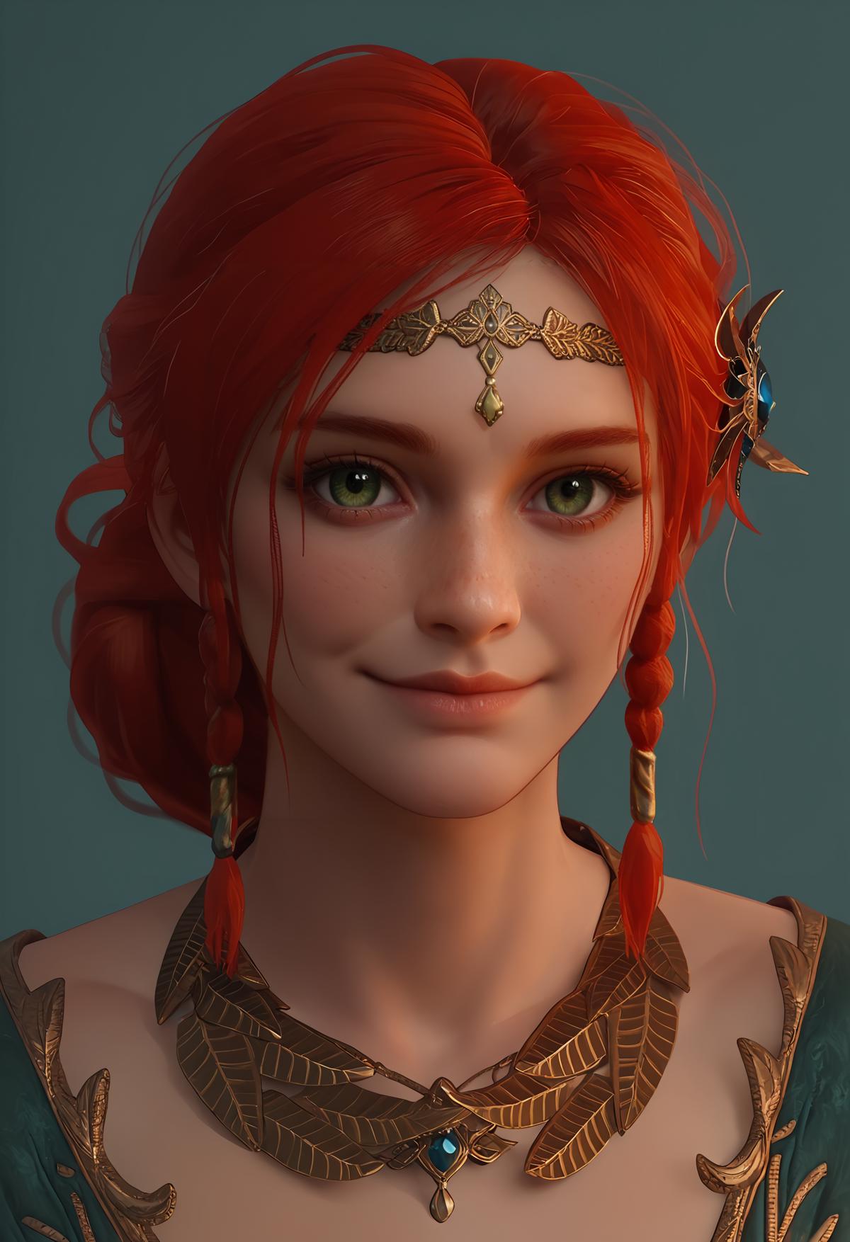 Triss Merigold (DLC Outfit) - The Witcher 3: Wild Hunt [SDXL Pony] - V1 ...