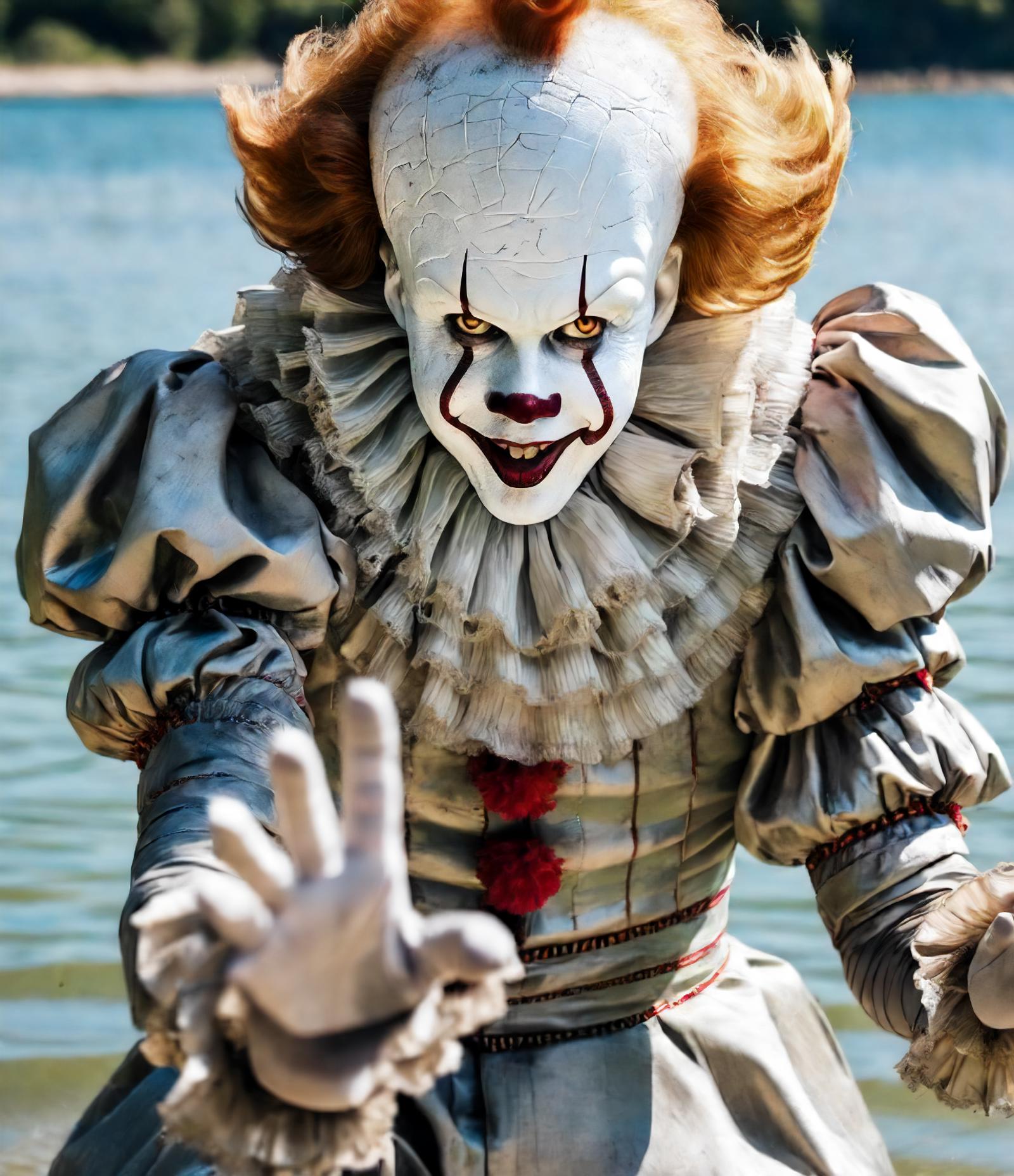 Pennywise SDXL from IT 2017 image by ORNARTS