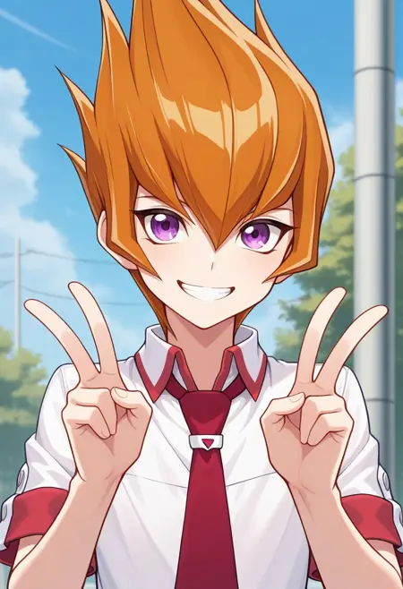 Ray Shadows / Rei Shingetsu - Yu-Gi-Oh! Zexal - Pony + Illustrious