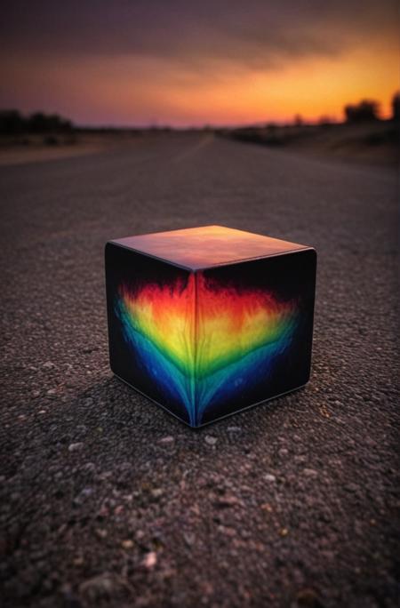 ((Introduce quality iteratively))((color photographic apocalypse revealed blinding supernatural sunrise exegetical Zohar Metatron Demands Cubes)(vesiva piscis mandorla))(evocative depth of field(absolute sharpness)(true black point)(art of genius)(relativistic gradients)((vibrant colorful saturated hues))((dark corners vignette))
<lora:LCM-LoRA-XL_V1:0.21>
<lora:SDXLHighDetail_v5:0.3>