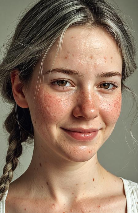 No Makeup - Bad Skin - Acne SDXL