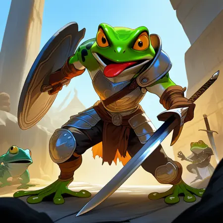 JNetz Character Creator: Frog Anthro