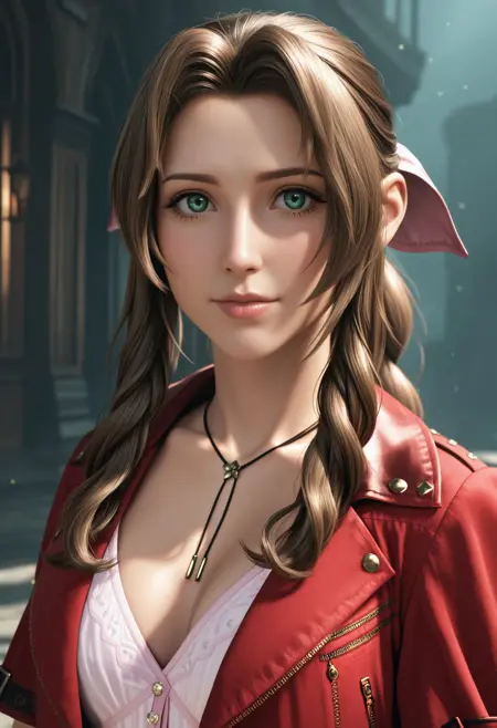 Aerith from Final Fantasy [IllustriousXL]