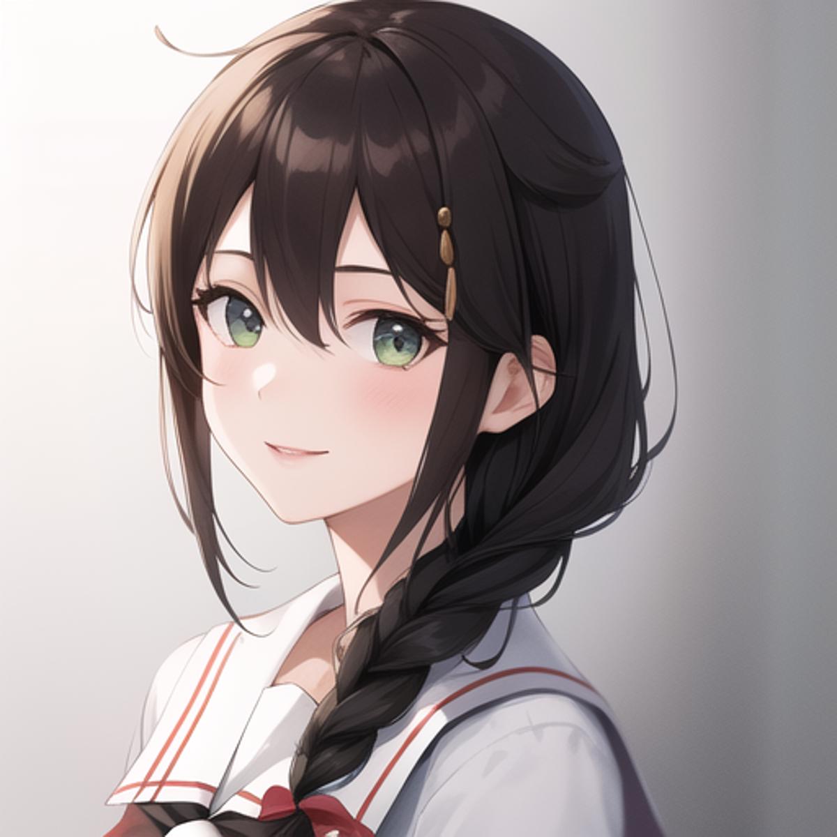 时雨-舰队收藏（Shigure-Kantai Collection） - v1.0 | Stable Diffusion LoRA | Civitai