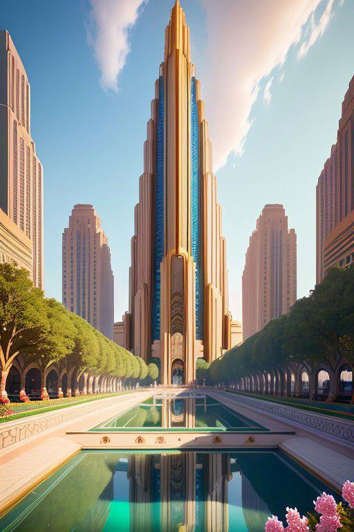 Art Deco Architecture image by hansen_lee