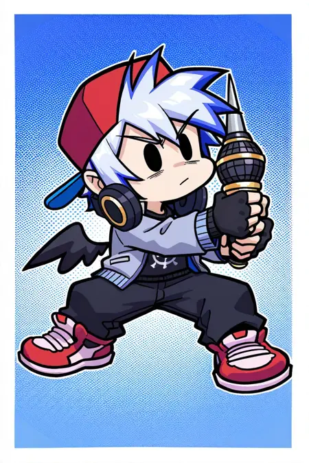 Kenji Tensei/Boyfriend (Friday Night Funkin/FNF Holofunk)