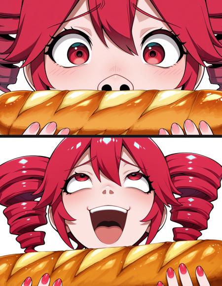 Rumi Sniffing Kimbap (Meme) - Smelling Food - Taste Good NoobAI-EPS1.1