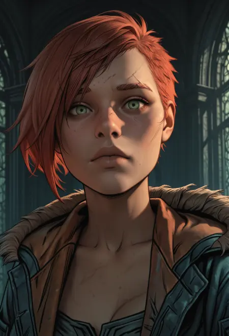 Minerva from The Walking Dead [IllustriousXL]