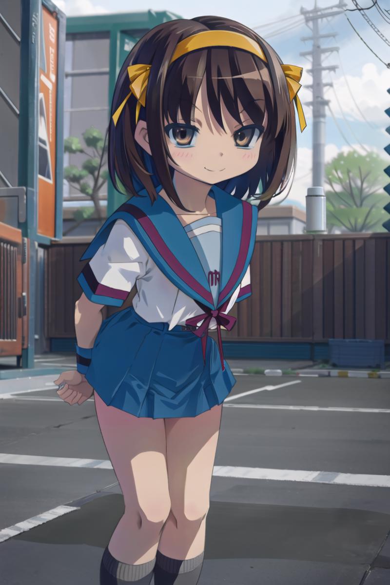 Suzumiya Haruhi (The Melancholy of Haruhi Suzumiya) image by soneeeeeee