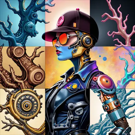 DP Style Collage Grid Flux