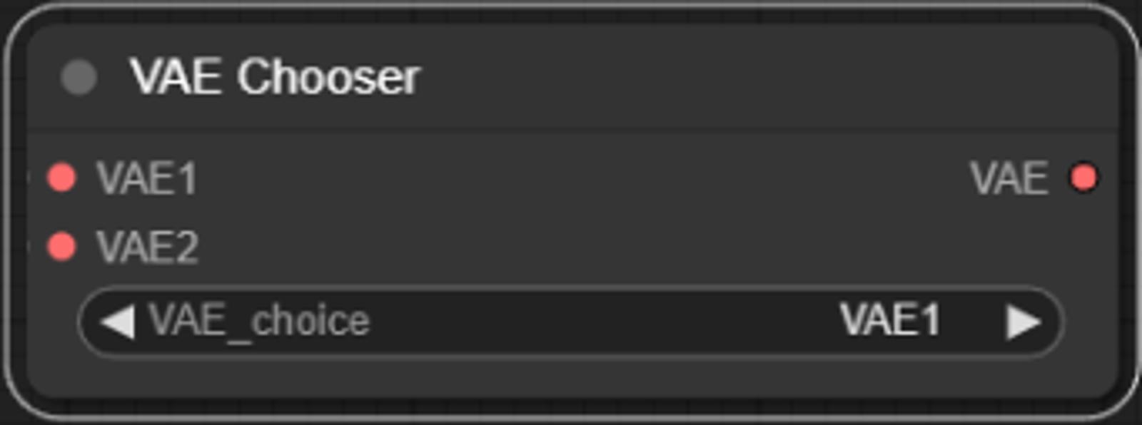 ComfyUI VAE Chooser Node