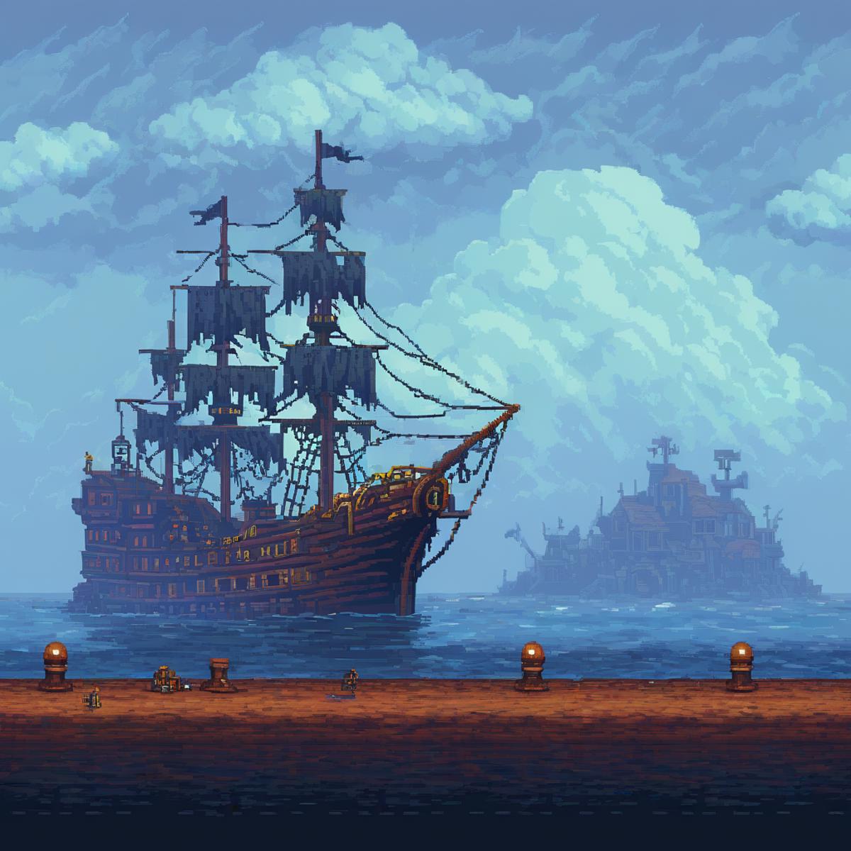 16-bit pixel art backgrounds image by prushik