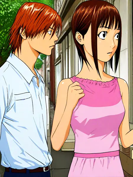 Akiyama Shinichi & Kanzaki Nao (Liar Game)