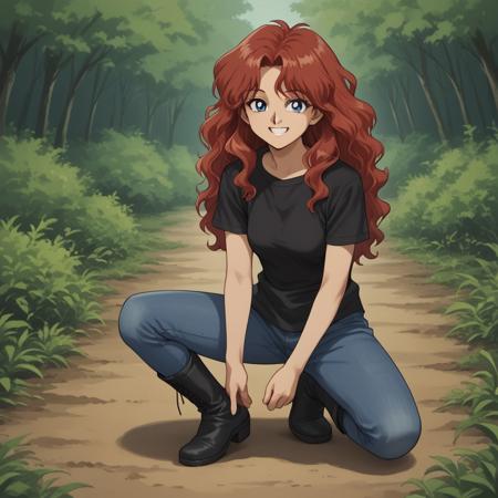 Female anime character V1