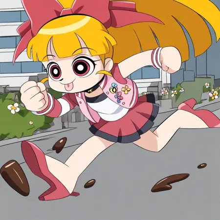 Momoko Akatsutsumi /Demahitaa! Powerpuffgirls z