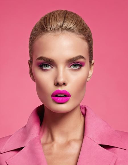 Advertising poster style fashion,fashion photography,<lora:Didier Mouron CLIP Fashion-000005:1>,in style of brutalism,inspired by Gerard de Lairesse,Didier Mouron,, Awe theme, pink aesthetic, (bright-pink:0.6), (bright-green:0.3), wide-eyed, (open mouth:1.1), . Professional, modern, product-focused, commercial, eye-catching, highly detailed<lora:volumetric lighting-000005:1><lora:volumetric lighting-000005:1><lora:volumetric lighting-000005:1><lora:volumetric lighting-000005:1>