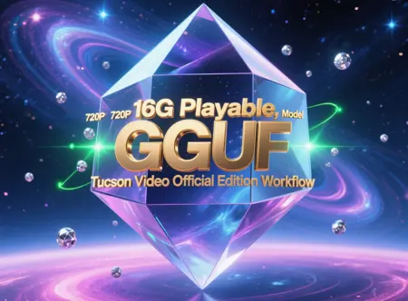 16G Playable, 720P Model GGUF Tucson Video Official Edition Workflow
