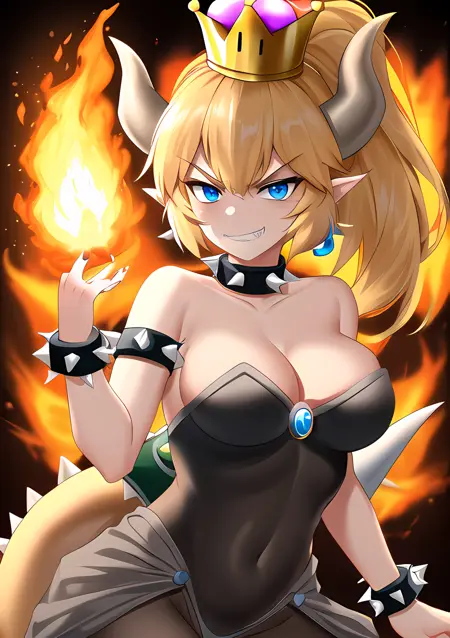 Corneo's Bowsette TI Embedding