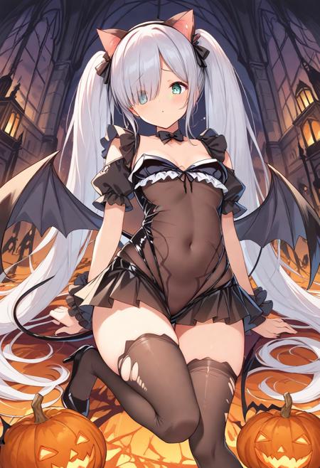 janus \(azur lane\) frilled dress witch school uniform maid