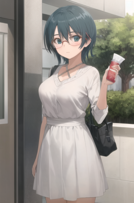 <lora:miharu-08:0.7> 1girl Miharu_Mikuni, glasses