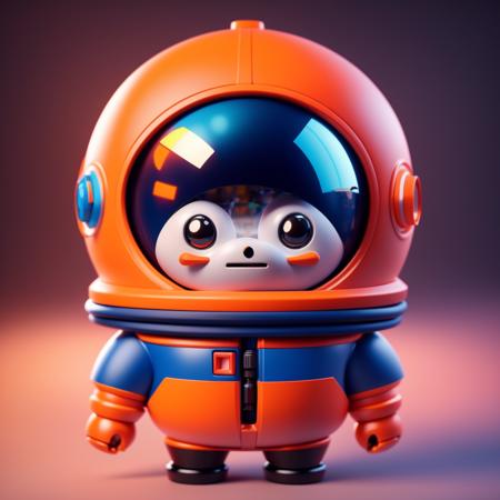 3D Render Style, 3DRenderAF, A astronaut, colorful, joyful, toy,,<lora:3DRenderStyle15PasWithoutTEV2:1>