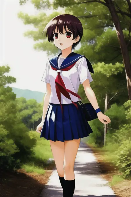 Saki anime characters