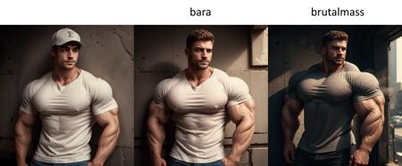 muscular large muscles bara bodybuilder brutalmass