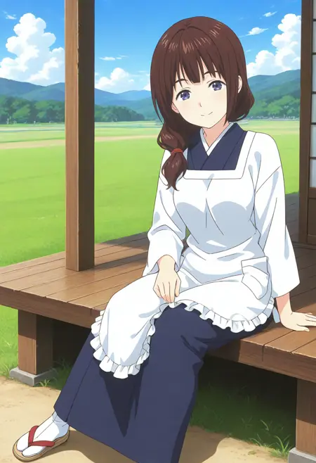 乾 日向子 ( 食戟のソーマ ) / Inui Hinako ( Food Wars | Shokugeki no Soma ) [illustrious/NoobAI]