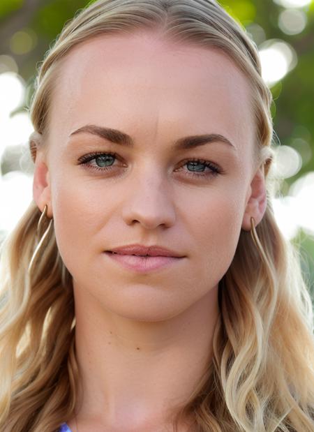 portrait of skswoman, excited , wearing custom-made , with Braids , background spring epic (photo, studio lighting, hard light, sony a7, 50 mm, matte skin, pores, colors, hyperdetailed, hyperrealistic), <lyco:Yvonne StrahovskiV3:1.2>