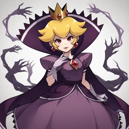 Shadow Queen Peach - Mario Series