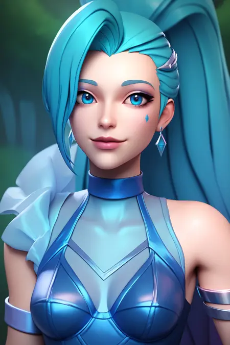 K/DA All Out Seraphine (League of Legends) - Comission LoRA PonyXL [NSFW Support]