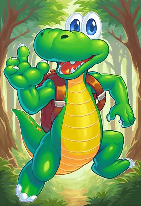 Croc from Croc: Legend of the Gobbos (Pony) V1