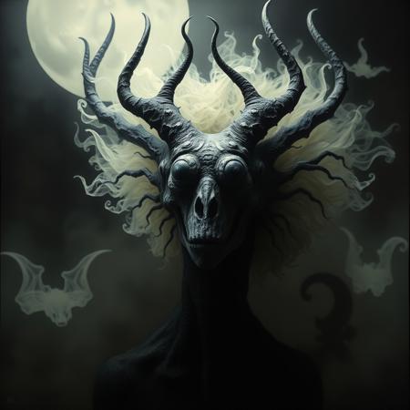 style of Leonora Carrington, surreal, dreamlike, creatures, symbolism, subconscious, human condition, (dark, mysterious, (intricate details), dramatic lighting, (symbolic)), ethereal, (surrealism, HD, close-up, (fantasy), abstract, (dark fantasy), mythology, (horror, (nightmare)))