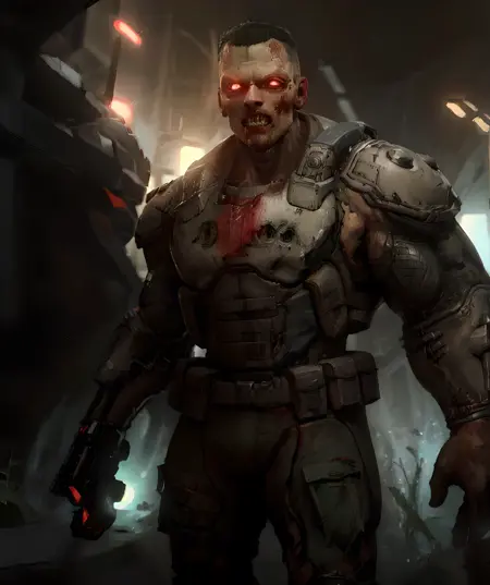 Zombie Soldier I DOOM Eternal