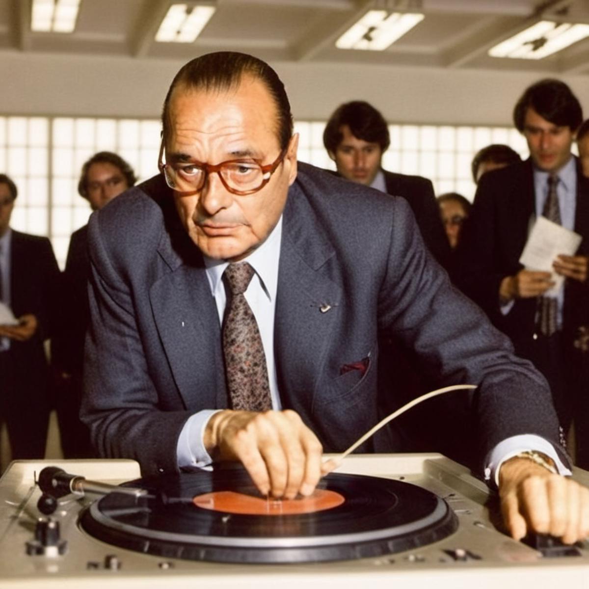 Yeah Jacques Chirac ! SDXL image by tabvyl