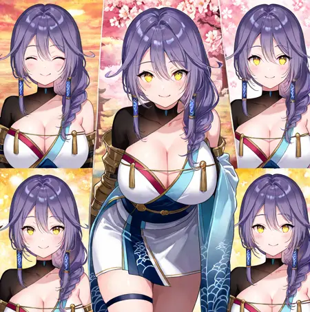 Hagane from samurai maiden (刃鋼-サムライメイデン)