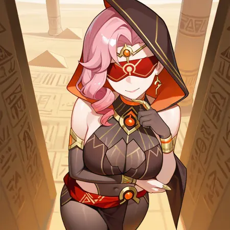 Loremaster/Babel - Genshin Impact (Pony + IL)