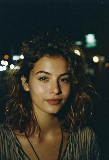 analog film photo Deep photo,depth of field,ferrania p30 film,shadows,messy hair,perfect face and body,dark,nighttime,dark photo,grainy,dimly lit,seductive smirk,harsh camera flash,<lora:epiCRealLife:0.8>, . faded film, desaturated, 35mm photo, grainy, vignette, vintage, Kodachrome, Lomography, stained, highly detailed, found footage