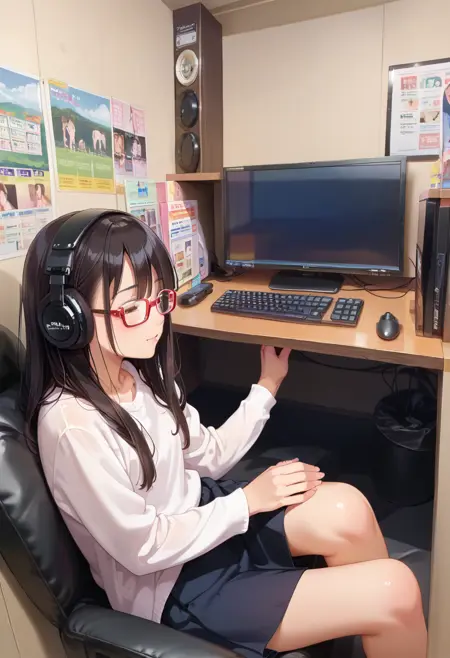 ネカフェ (Internet Cafes in Japan) PONY