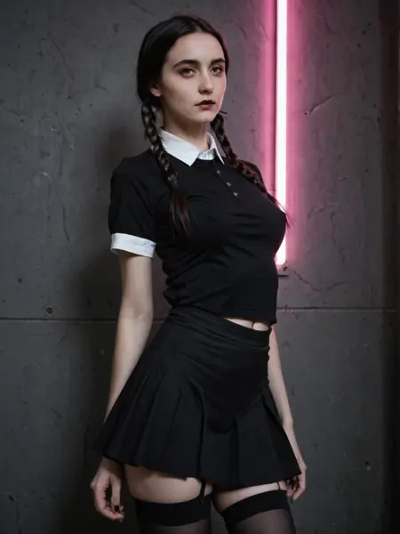 Wednesday Addams XL PONY